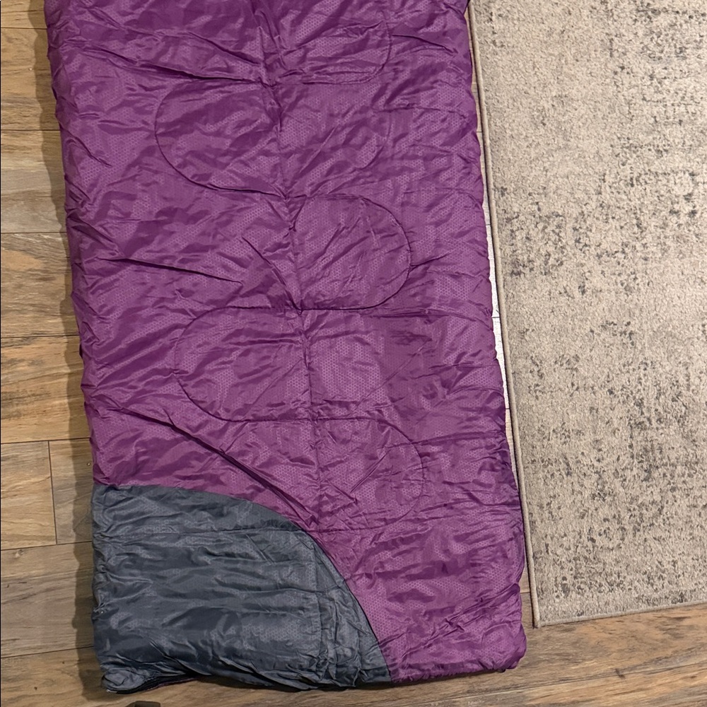 Cozy Purple Sleeping Bag by - Picture 2 of 5